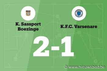 Sassport Boezinge maakt het verschil in de tweede helft tegen FC Varsenare