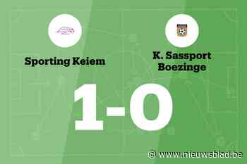 M. Hosten bezorgt Sporting Keiem zege tegen Sassport Boezinge B