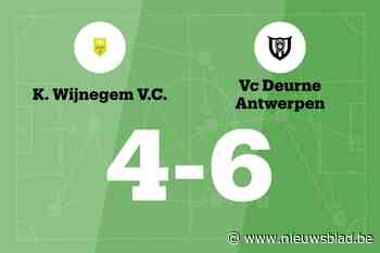 R. Bougria leidt VC Deurne Antwerpen naar zege op VC Wijnegem B