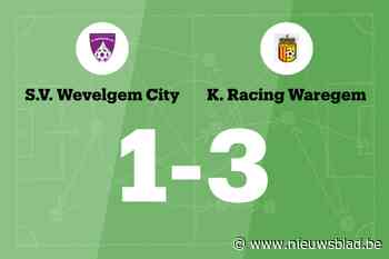 Racing Waregem buigt achterstand om in zege tegen SV Wevelgem City