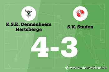 SKD Hertsberge zet zegereeks verder tegen SK Staden C