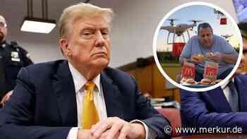 Mysteriöse Drohnen über den USA: Trump reagiert mit skurrilem Fastfood-Post – und zieht über Rivalen her