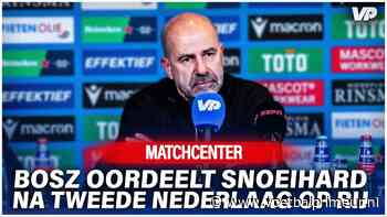 Bosz ziet 'slecht PSV': 'Ik heb dat vandaag allemaal niet gezien'