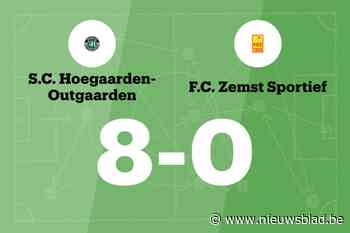 Out-Hoegaarden B heeft geen medelijden met FC Zemst