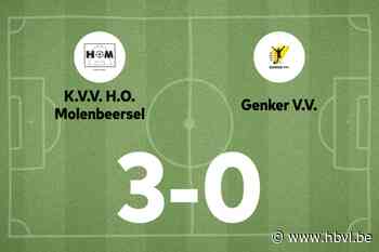 Molenbeersel verslaat Genk VV B met 3-0 en eindigt reeks zonder overwinning