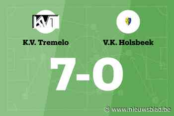 Tremelo zet succesvolle reeks voort met ruime zege tegen Holsbeek B