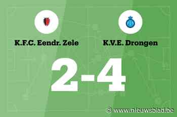 De Neve maakt twee goals voor KVE Drongen B in wedstrijd tegen Eendracht Zele