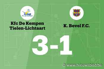 Geen verbetering voor Bevel na verlies tegen De Kempen