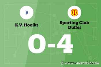 SC Duffel maakt einde aan slechte reeks door zege tegen Hooikt