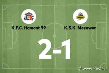 KFC Hamont 99 verslaat Meeuwen met 2-1 en eindigt reeks zonder overwinning