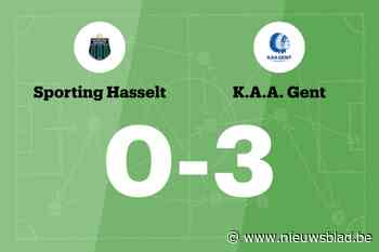 Overduidelijke winst voor Jong AA Gent tegen Sporting Hasselt