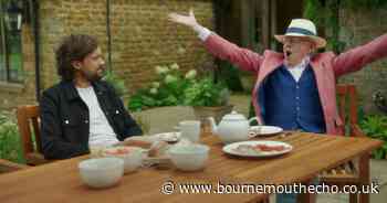 Jack Whitehall and his parents join him for a show in Bournemouth