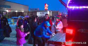 Hundreds drop off gifts for 880 CHED Santas Anonymous Delivery Day