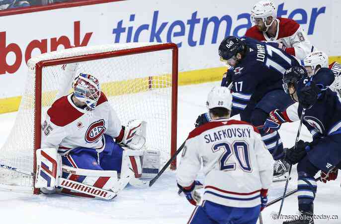 Connor lifts Jets to 4-2 win over Canadiens