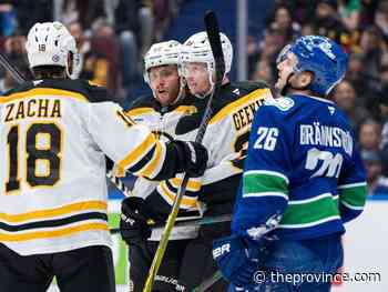 Bruins 5, Canucks 1: Dreadful Vancouver as powerless as a B.C. Hydro transformer