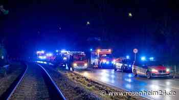 Unfall auf der TS42 bei Traunreut: Straße Richtung St. Georgen gesperrt