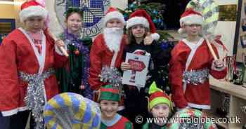 Neston Primary School pupils spread festive goodwill to community