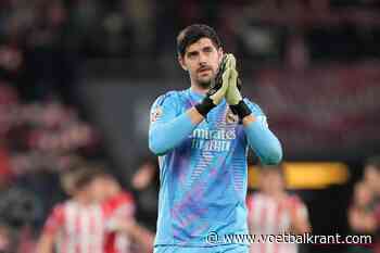 Courtois ziet het met leden ogen aan: Real Madrid overtuigt opnieuw niet, en dit keer ligt het niet aan Mbappé