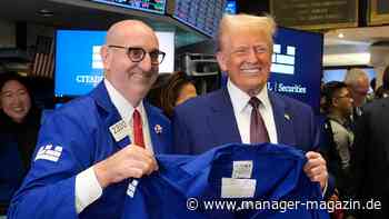 Aktien, Bitcoin & Co: Die wilde Geschichte der Trump-Börse