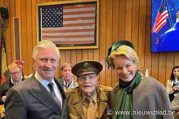 Randy (27) haalt Amerikaanse oorlogveteraan Buck (100) via crowdfunding opnieuw naar België waar hij bij de herdenking van 80 jaar  Ardennenoffensief het Koningspaar ontmoet