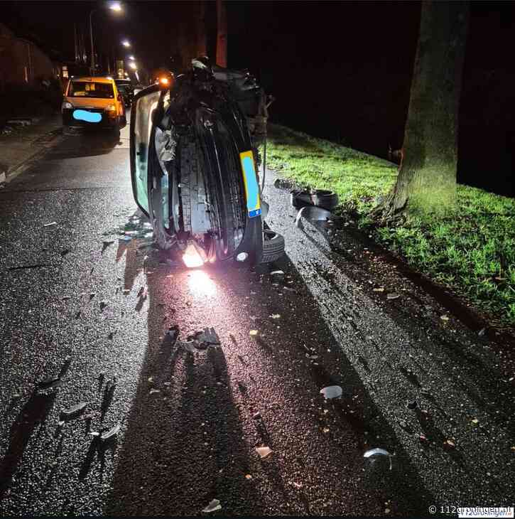 Eenzijdig ongeval op de sportterreinstraat in Wildervank