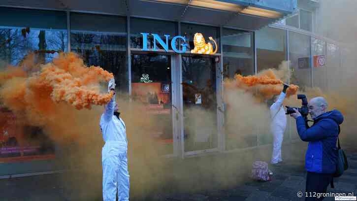 Extinction Rebellion protesteert zaterdag weer bij pand ING aan Hereplein