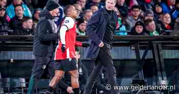 Uitgevallen Igor Paixão stelt fans van Feyenoord gerust: ‘Maak je geen zorgen, ik ben oké’