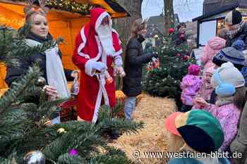 Adventsstimmung trotz Nieselwetter beim Weihnachtsmarkt in Spenge