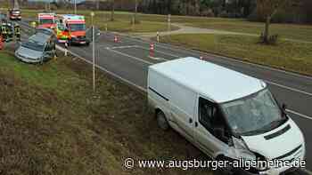 Bremsen nicht mehr möglich: Autos kollidieren bei Vöhringen