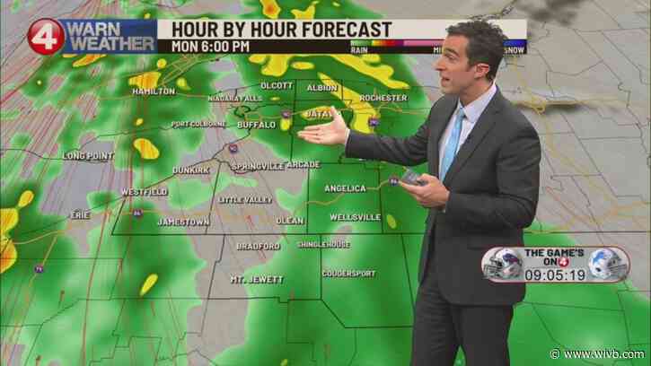 Milder today with a nuisance wintry mix