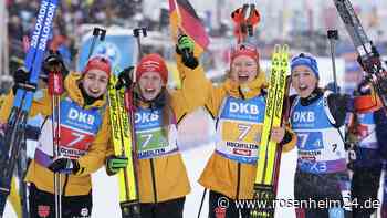 Biathlon jetzt im Liveticker: Tristesse bei den Herren geht weiter - Frankreich gewinnt
