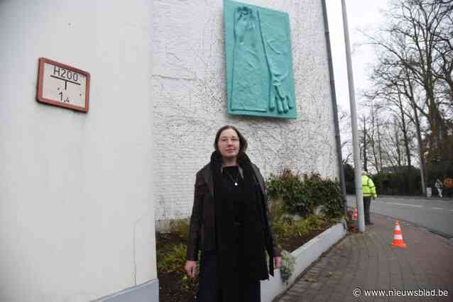 Brouwershandschoenen zijn inspiratiebron voor streetartwerk