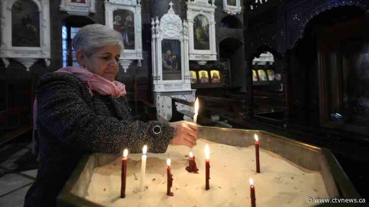 Christians in Syria mark country's transformation with tears as UN envoy urges an end to sanctions