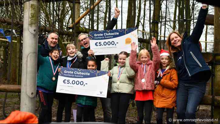 Dronten - Survivalrunvereniging Dronten spekt kas met duizenden euro's: 'Best veel geld voor ons'