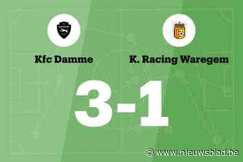 Zeven opeenvolgende overwinningen voor FC Damme na 3-1 tegen Racing Waregem B
