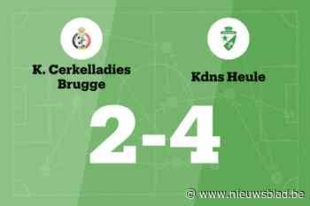 KdNS Heule B verslaat Cerkelladies Brugge B en blijft winnen