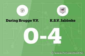 Louagie maakt twee goals voor SV Jabbeke in wedstrijd tegen Daring Brugge