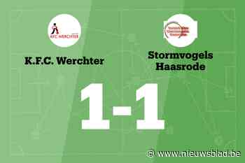 Winnende reeks van KST Haasrode B eindigt na wedstrijd tegen KFC Werchter