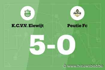 Elewijt B in goede vorm na weer een overwinning