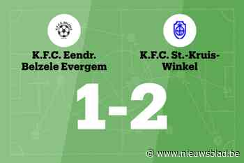 Geen verbetering voor FCE Belzele Evergem na verlies tegen KFC St-Kruis-Winkel