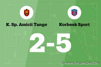 Korbeek Sport wint voor de vierde keer op rij