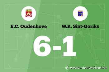 EC Oudenhove verslaat WK Sint-Goriks met 6-1