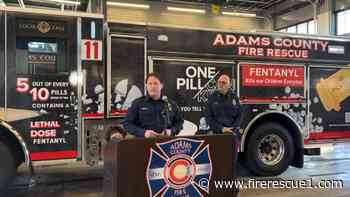 Colo. fire engine graphics call attention to fentanyl deaths