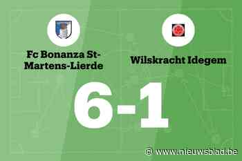 FC Bonanza verslaat Wilskracht Idegem en blijft winnen