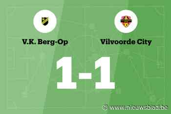 Berg-Op en Vilvoorde City delen de punten