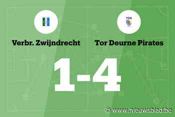 TOR Deurne Pirates wint uit van V. Zwijndrecht, mede dankzij twee treffers Fatty