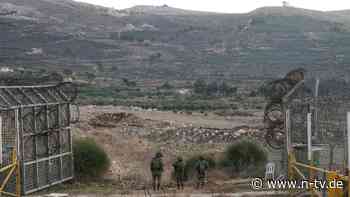 Verdopplung der Bevölkerung: Israel will besetzte Golanhöhen "zum Blühen bringen und besiedeln"