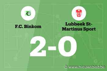 Binkom in goede vorm na weer een overwinning