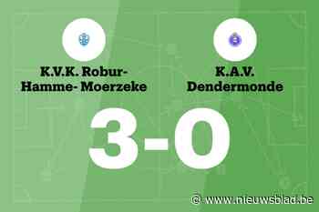 KAV Dendermonde blijft in problemen na nederlaag tegen KVK Robur Hamme-Moerzeke