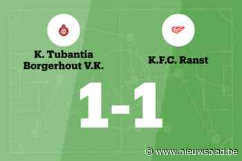 Tubantia Borgerhout en Ranst B delen de punten